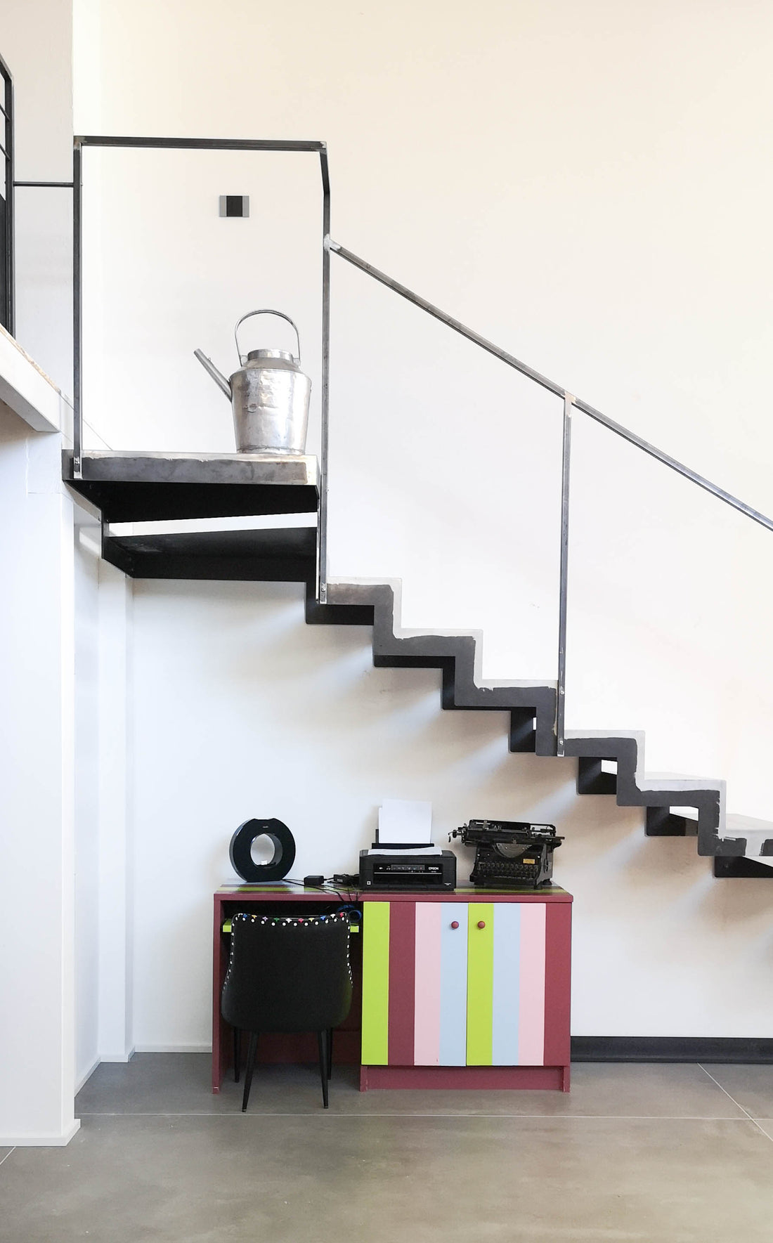 Scala con cosciali