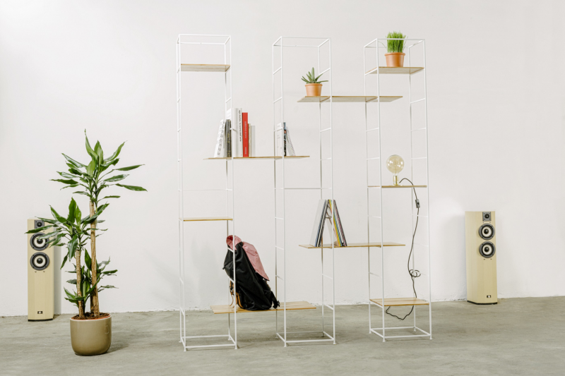 La Supermodulare - la libreria 3 colonne