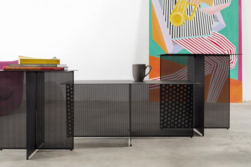 Sezioni - tavolino rettangolare