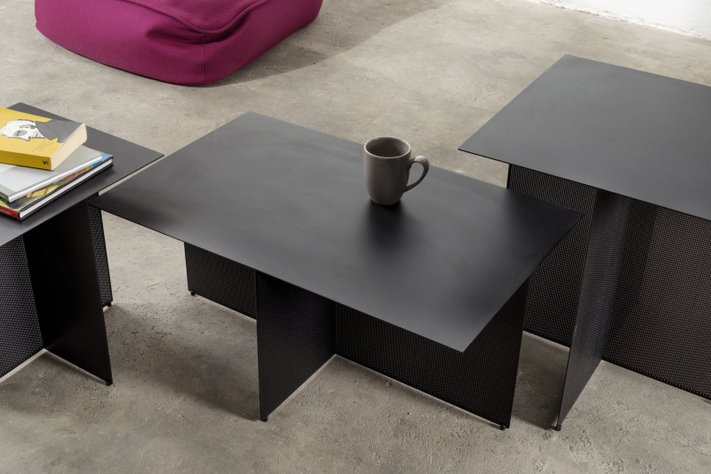 Sezioni - tavolino rettangolare