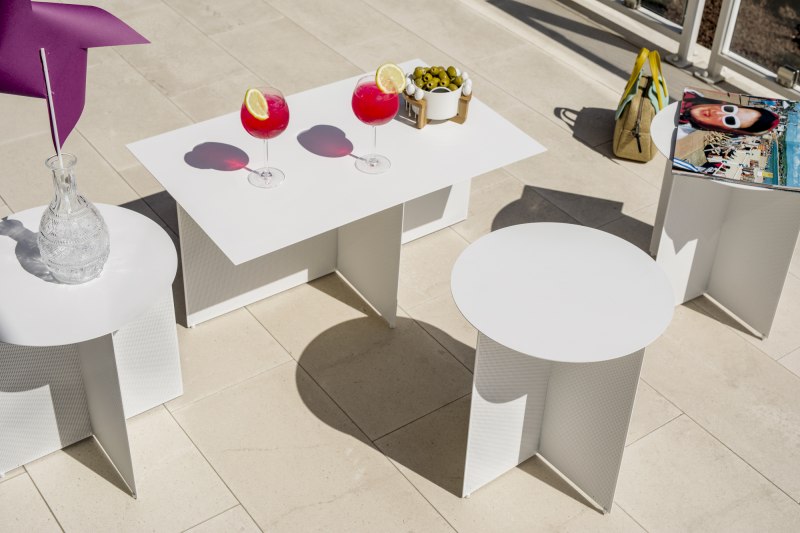 Sezioni - tavolino rotondo